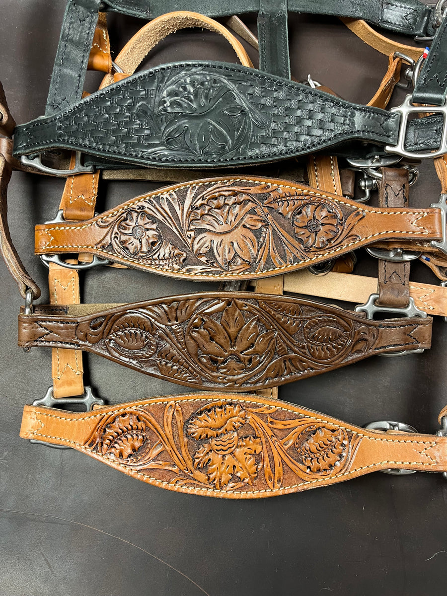 Licol cuir taureau - Longe et Licol - Produits Concours - Bovin / Equin